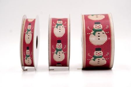 Sprudelnder Schneemann Jacquardband_AI-KN